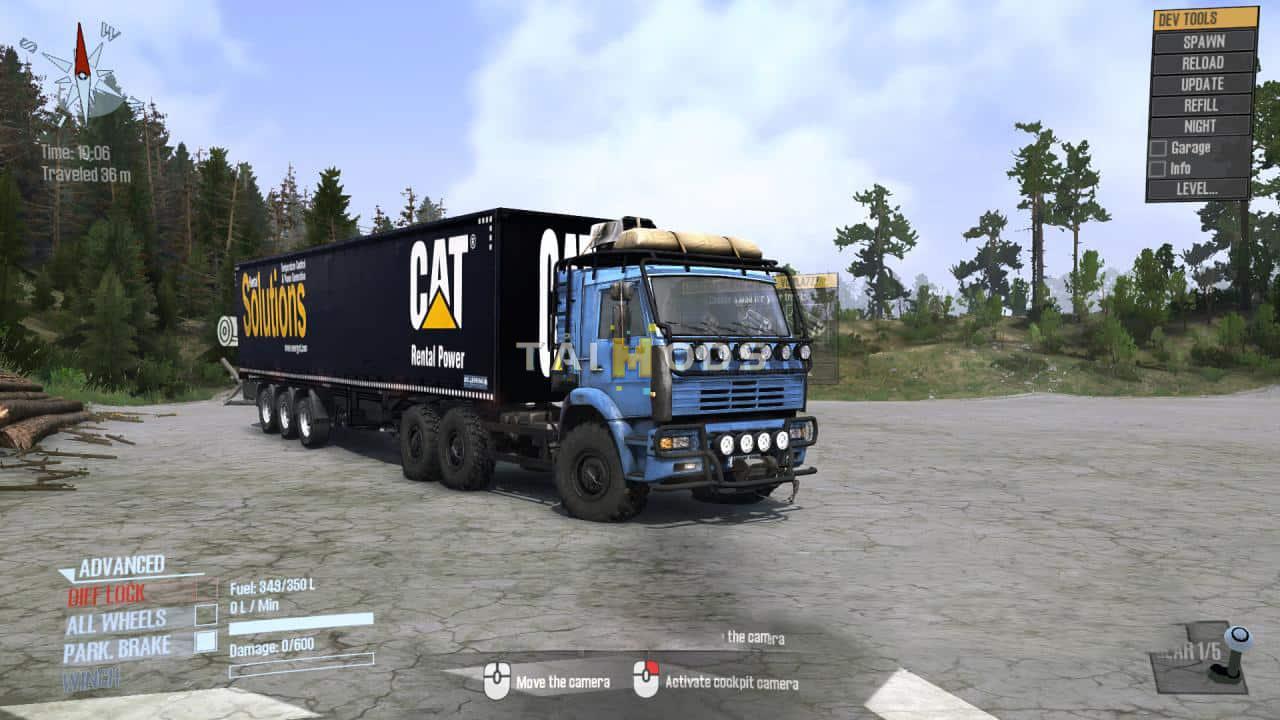 Spintires:Mudrunner - Kamaz 6522 Truck V2.0 (V10.06.19) Spintires:Mudrunner - Kamaz 6522 Truck V2.0 (V10.06.19)