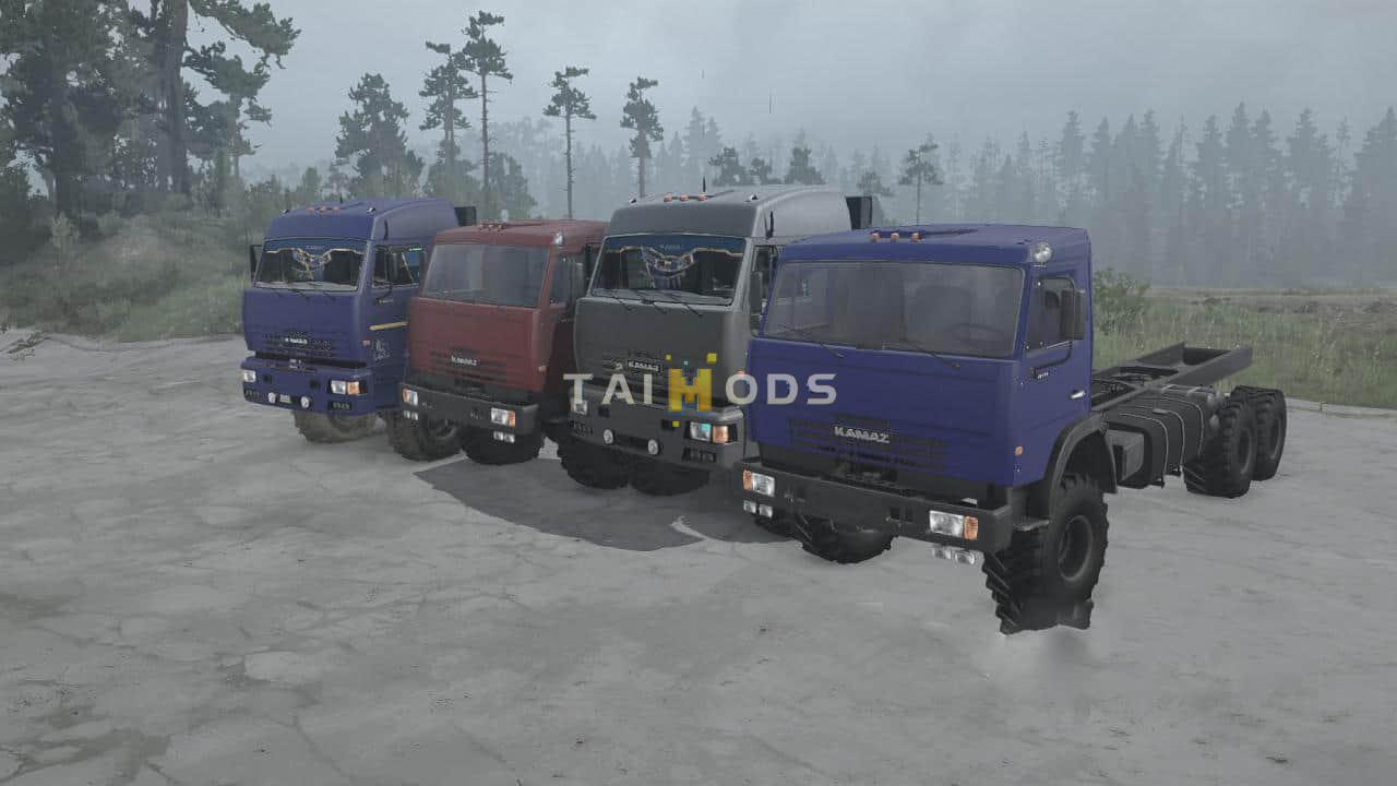 Spintires:Mudrunner - KamAZ-65111/65225 Truck V05.11.18 (V14.08.19) Spintires:Mudrunner - KamAZ-65111/65225 Truck V05.11.18 (V14.08.19)