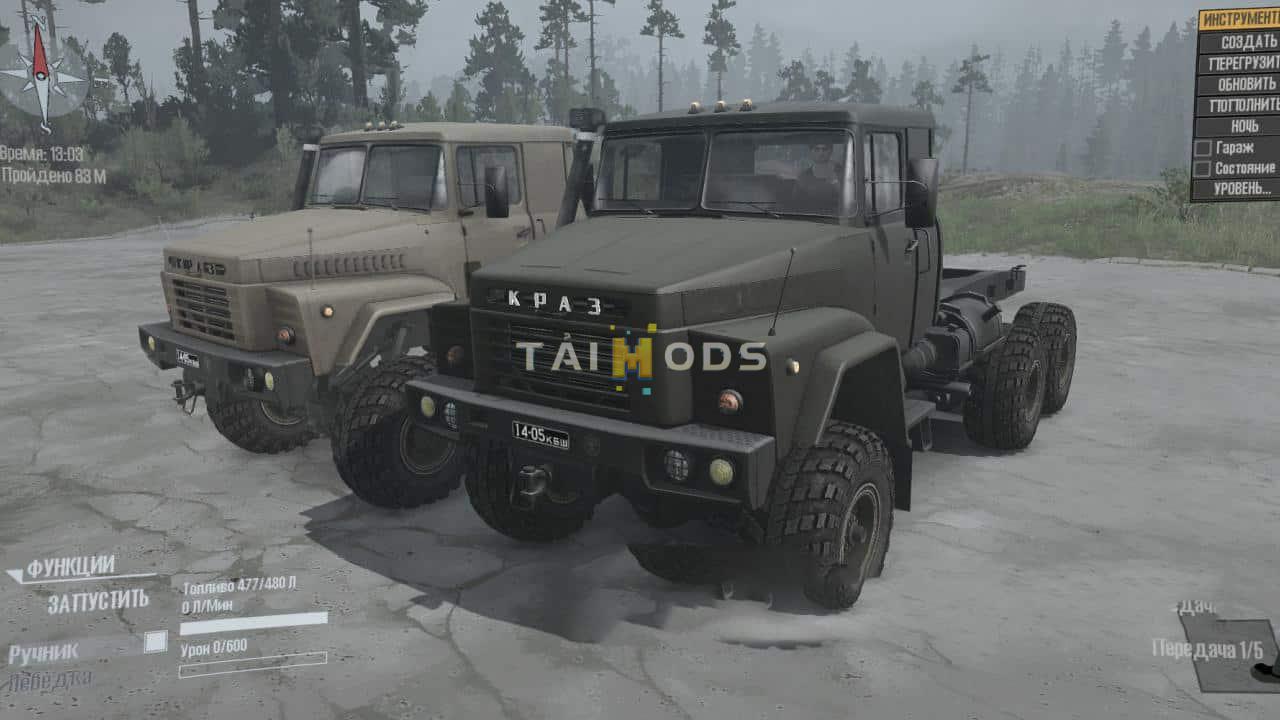 Spintires:Mudrunner - KrAZ-260 Truck V20.09.20 (V14.08.19) Spintires:Mudrunner - KrAZ-260 Truck V20.09.20 (V14.08.19)