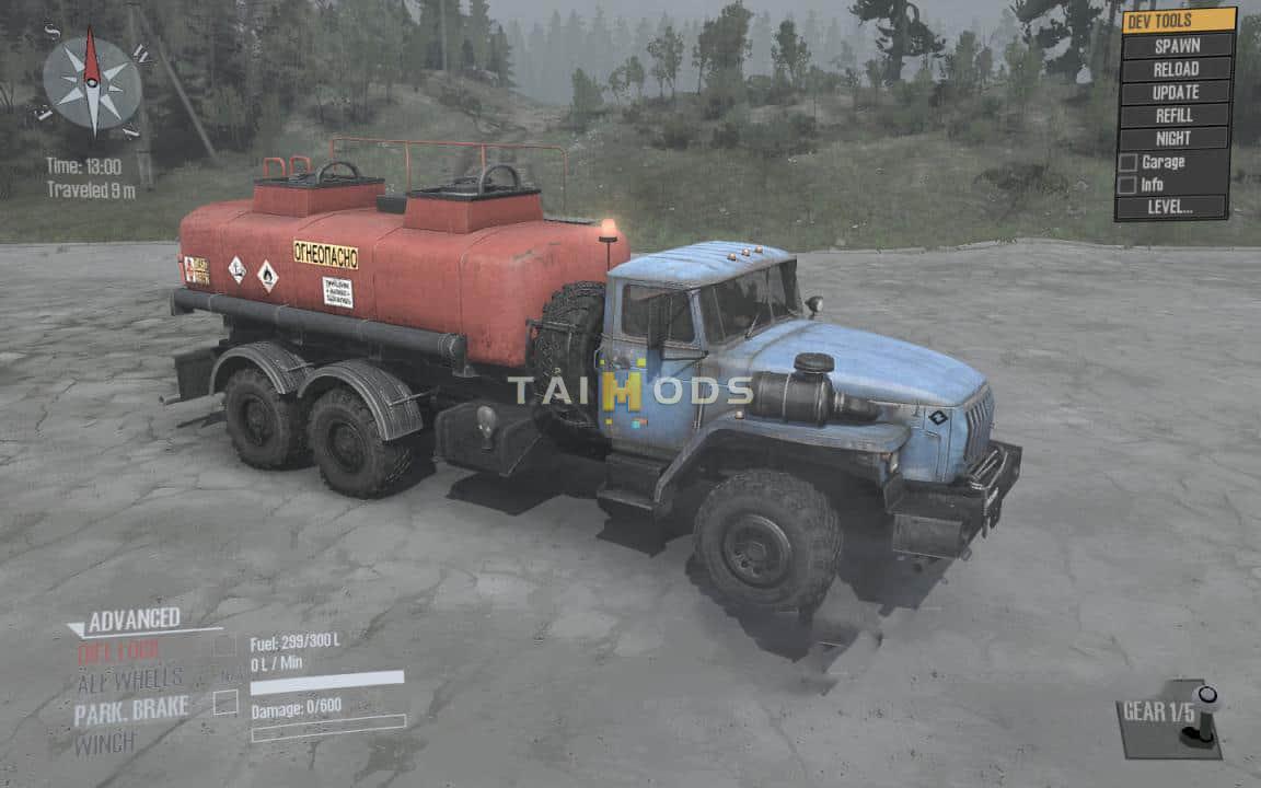 Spintires:Mudrunner - Ural 4320-40 Truck V2.0 (V10.06.19) Spintires:Mudrunner - Ural 4320-40 Truck V2.0 (V10.06.19)