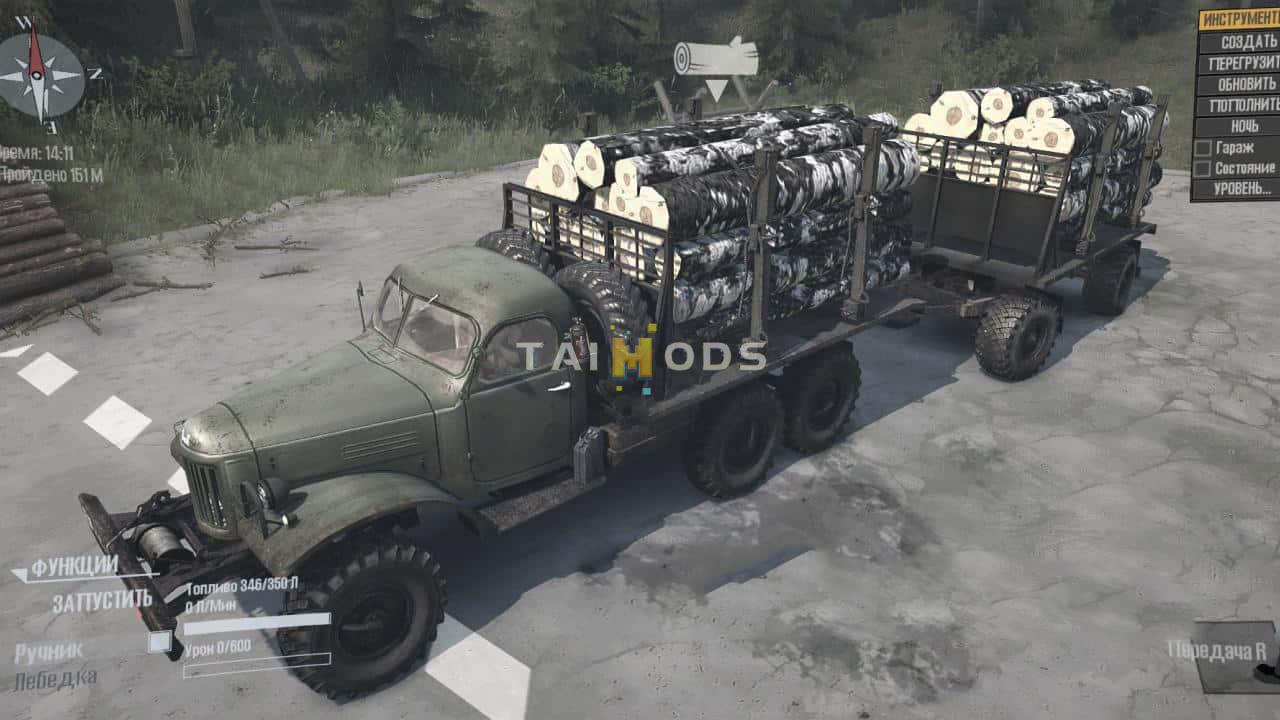 Spintires:Mudrunner - Zil 157 Truck V02.09.20 (V14.08.19) Spintires:Mudrunner - Zil 157 Truck V02.09.20 (V14.08.19)