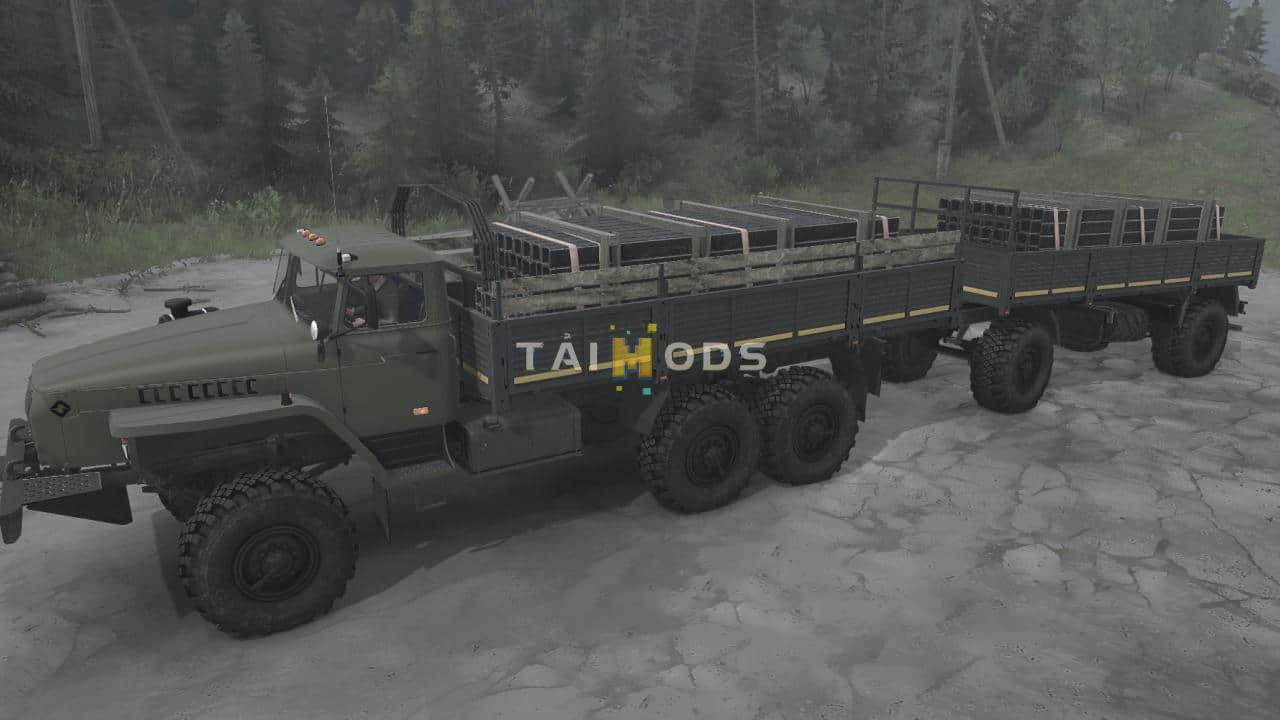 Spintires:Mudrunner - Ural-4320 Truck V29.07.20 (V14.08.19) Spintires:Mudrunner - Ural-4320 Truck V29.07.20 (V14.08.19)
