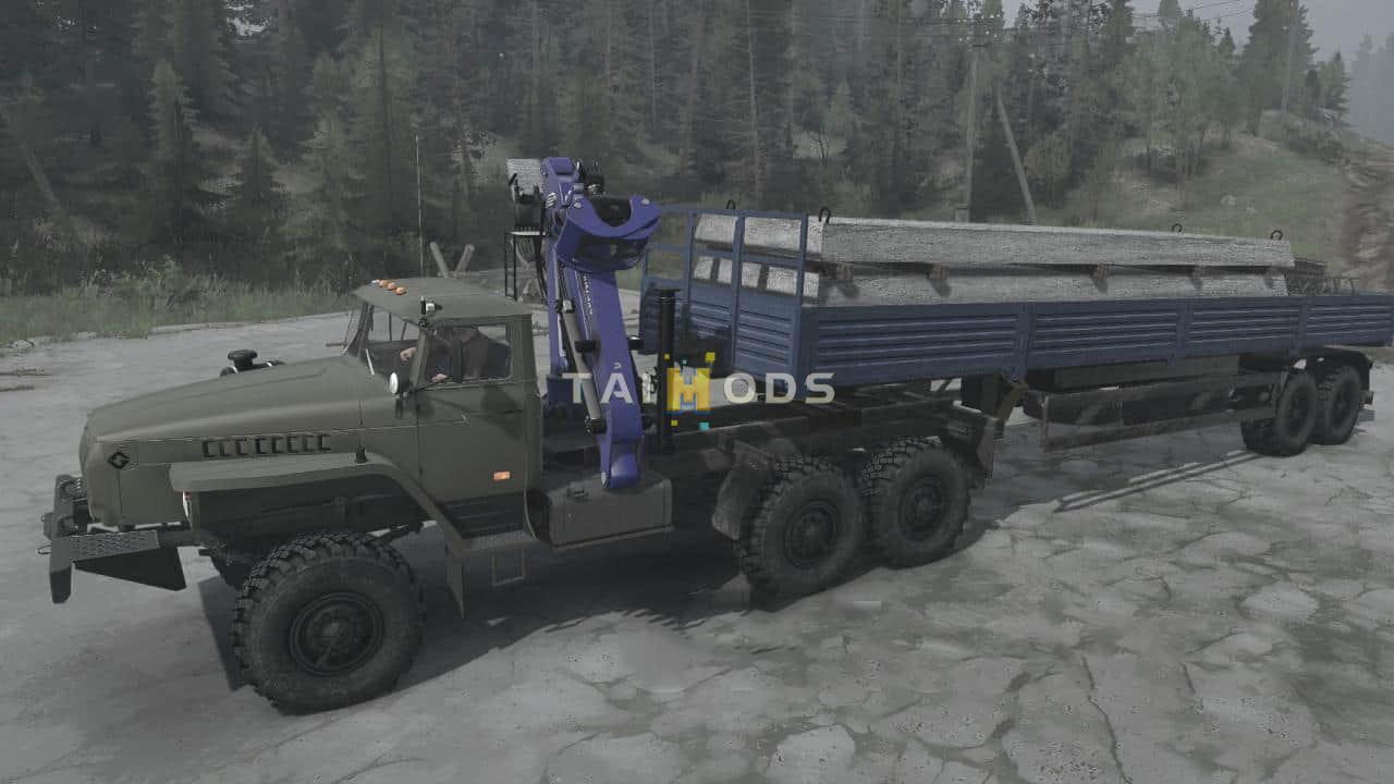 Spintires:Mudrunner - Ural-4320 Truck V29.07.20 (V14.08.19) Spintires:Mudrunner - Ural-4320 Truck V29.07.20 (V14.08.19)