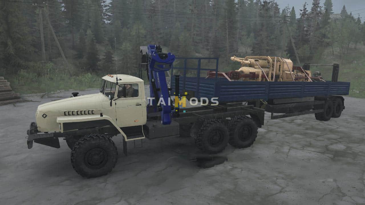 Spintires:Mudrunner - Ural-4320 Truck V18.07.20 (V14.08.19)