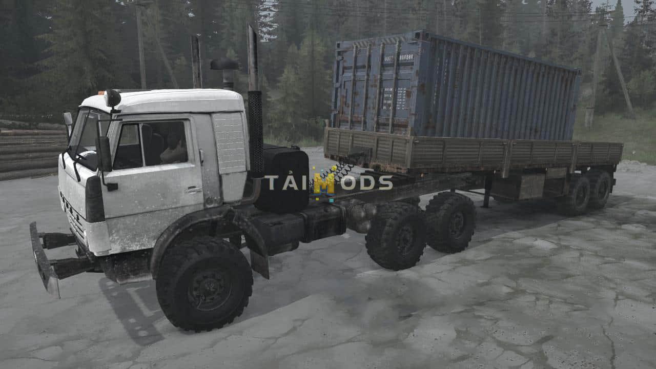 Spintires:Mudrunner - KamAZ-43114 Truck V16.07.20 (V14.08.19) Spintires:Mudrunner - KamAZ-43114 Truck V16.07.20 (V14.08.19)