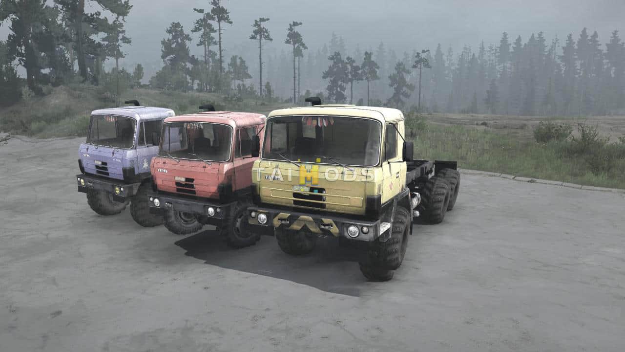 Spintires:Mudrunner - Tatra 815 Pack V19.08.19 (V14.08.19) Spintires:Mudrunner - Tatra 815 Pack V19.08.19 (V14.08.19)