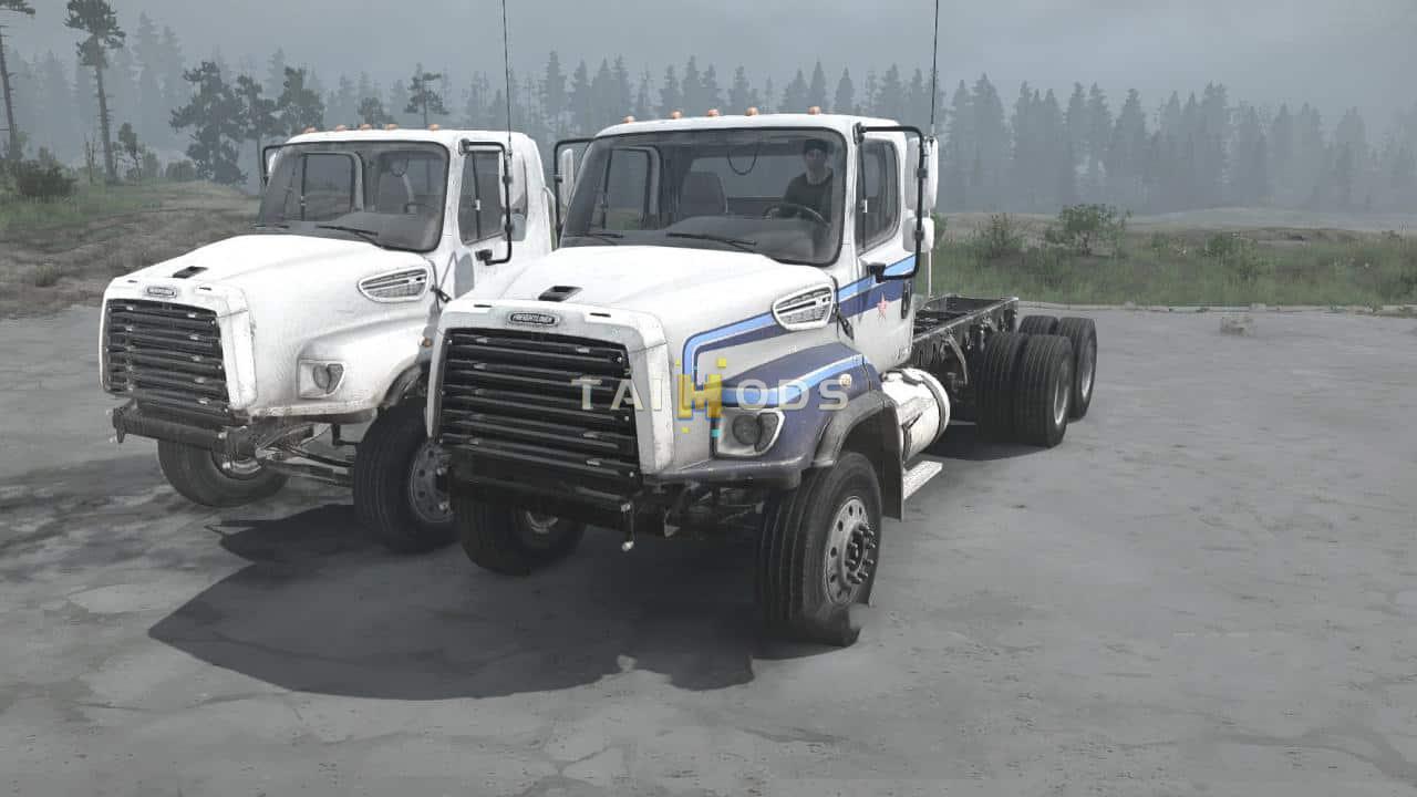 Spintires:Mudrunner - Freightliner 114SD Truck V26.08.20 (V14.08.19) Spintires:Mudrunner - Freightliner 114SD Truck V26.08.20 (V14.08.19)