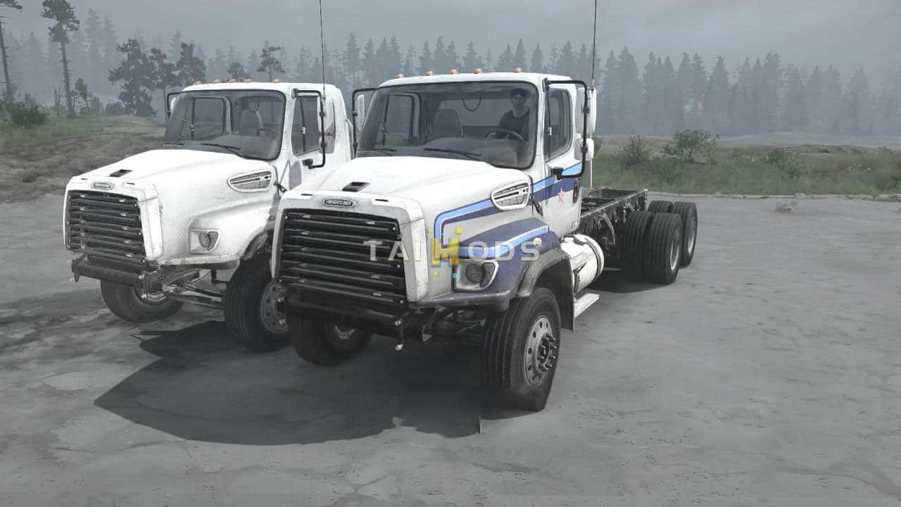 Spintires:Mudrunner - Freightliner 114SD Truck V25.08.20 (V14.08.19)