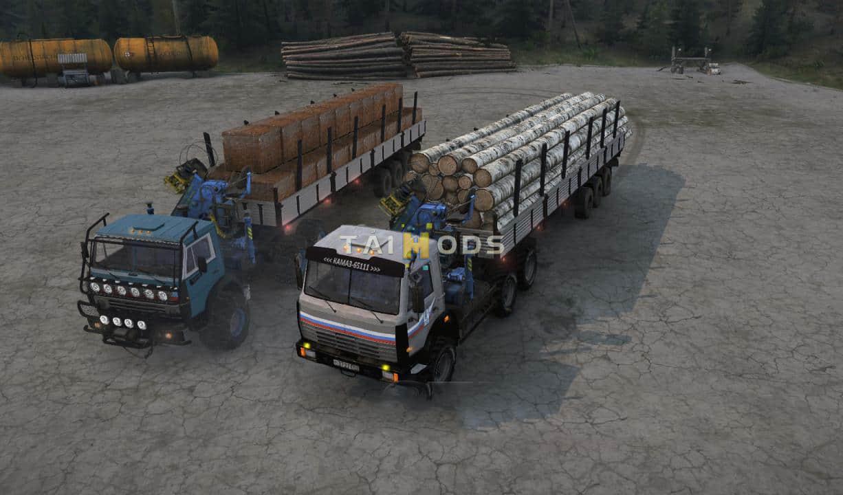Spintires:Mudrunner - KamAZ-65111 Truck V19.08.20 (V10.06.19) Spintires:Mudrunner - KamAZ-65111 Truck V19.08.20 (V10.06.19)
