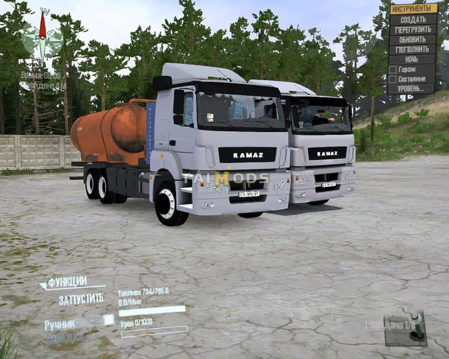 Spintires:Mudrunner - Kamaz-5325 Truck V4.0 (V14.08.19) Spintires:Mudrunner - Kamaz-5325 Truck V4.0 (V14.08.19)