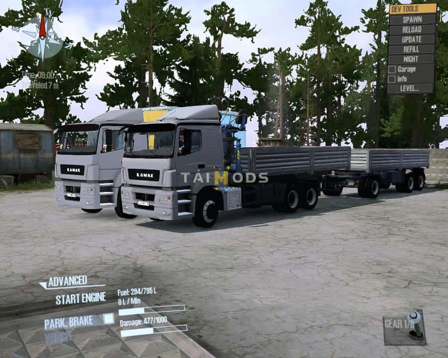 Spintires:Mudrunner - Kamaz-5325 Truck V3.0 (V14.08.19) Spintires:Mudrunner - Kamaz-5325 Truck V3.0 (V14.08.19)