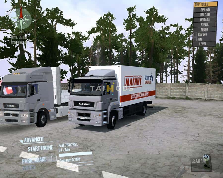 Spintires:Mudrunner - Kamaz-5325 Truck V2.0 (V14.08.19) Spintires:Mudrunner - Kamaz-5325 Truck V2.0 (V14.08.19)