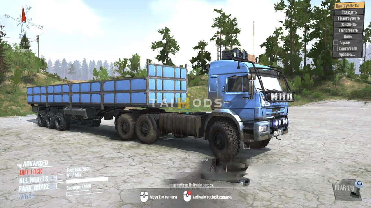 Spintires:Mudrunner - KamAZ 44108 Truck V08.07.20 (V14.08.19) Spintires:Mudrunner - KamAZ 44108 Truck V08.07.20 (V14.08.19)