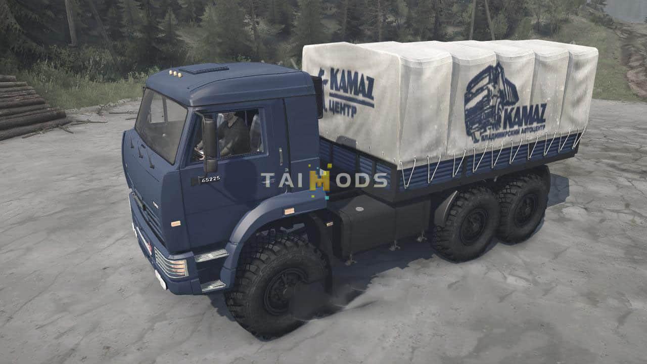 Spintires:Mudrunner - Kamaz-65225 Truck V25.06.20 (V10.06.19) Spintires:Mudrunner - Kamaz-65225 Truck V25.06.20 (V10.06.19)