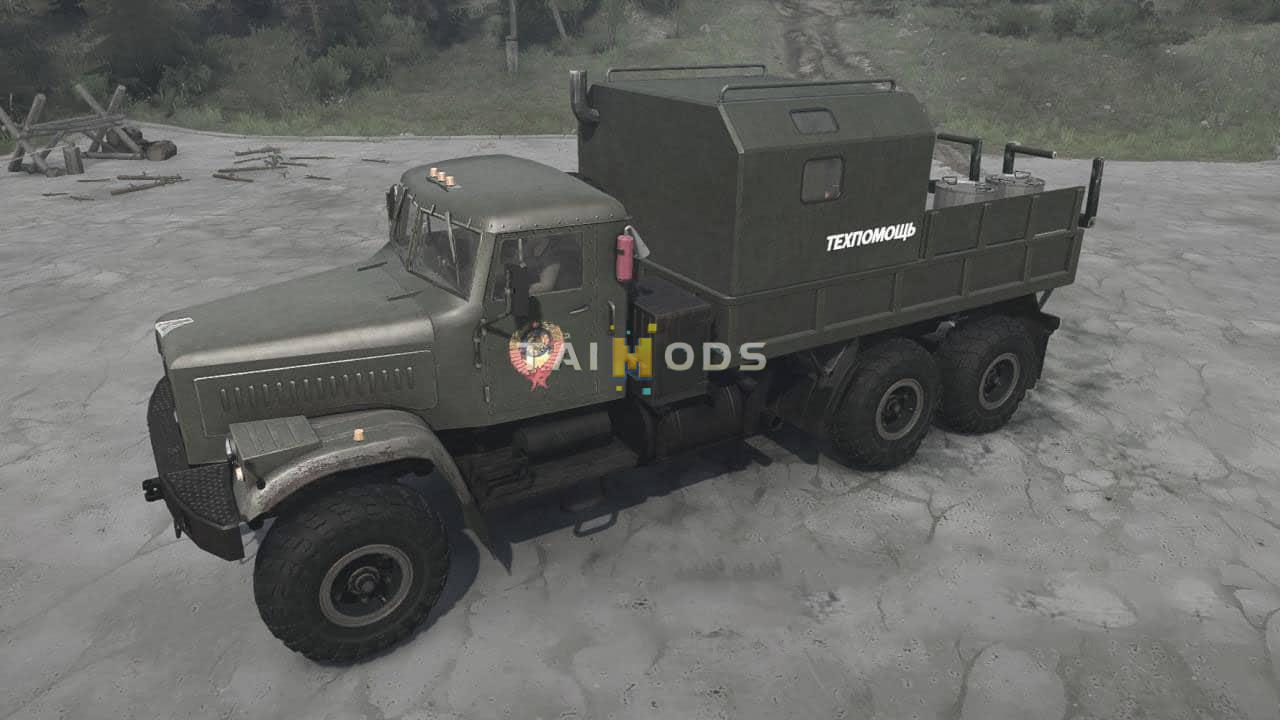 Spintires:Mudrunner - Kraz RSK Truck V30.06.20 (V14.08.19) Spintires:Mudrunner - Kraz RSK Truck V30.06.20 (V14.08.19)