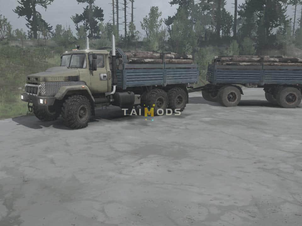 Spintires:Mudrunner - Kraz 6322 Truck V1.1 (V14.08.19) Spintires:Mudrunner - Kraz 6322 Truck V1.1 (V14.08.19)