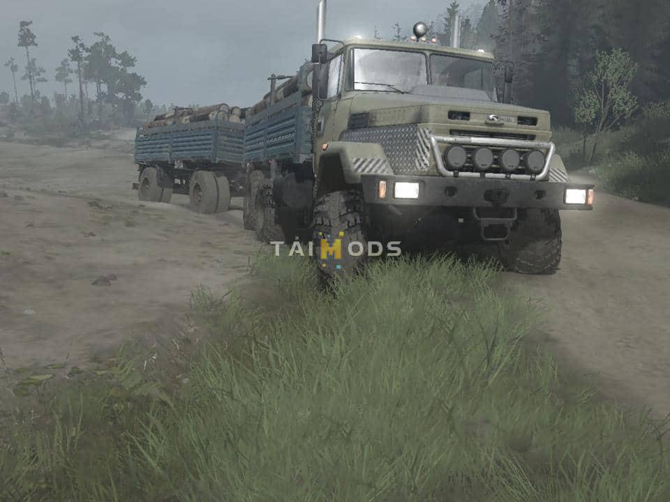 Spintires:Mudrunner - Kraz 6322 Truck V1.1 (V14.08.19) Spintires:Mudrunner - Kraz 6322 Truck V1.1 (V14.08.19)