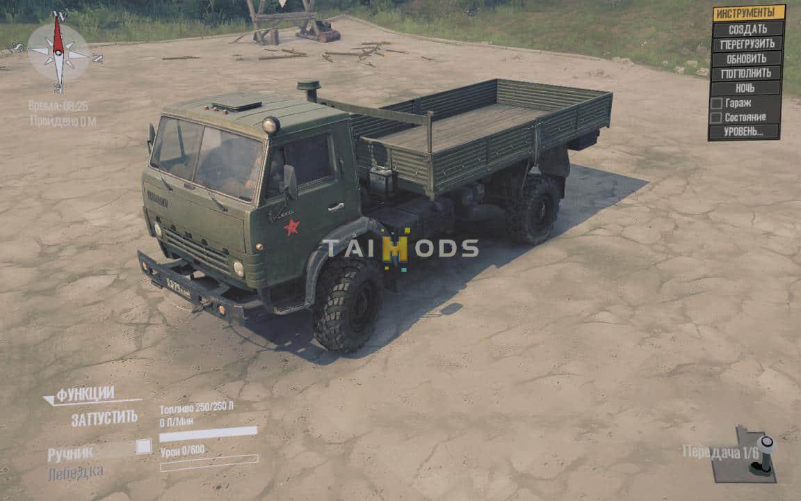 Spintires:Mudrunner - Kamaz 4326 Truck V1.1 (V10.06.19) Spintires:Mudrunner - Kamaz 4326 Truck V1.1 (V10.06.19)