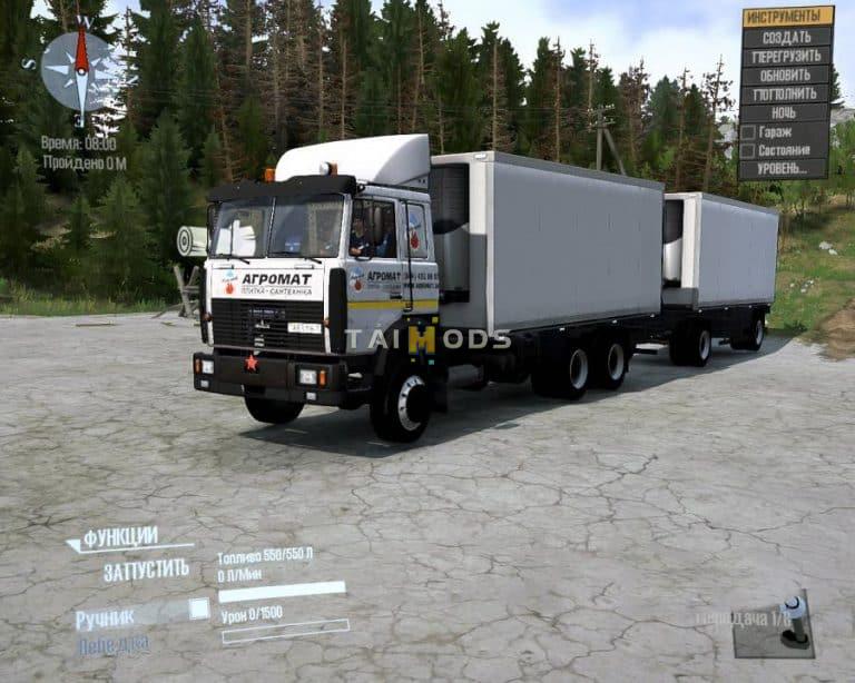 Spintires:Mudrunner - Maz-6303 Truck V1.2 (V14.08.19) Spintires:Mudrunner - Maz-6303 Truck V1.2 (V14.08.19)