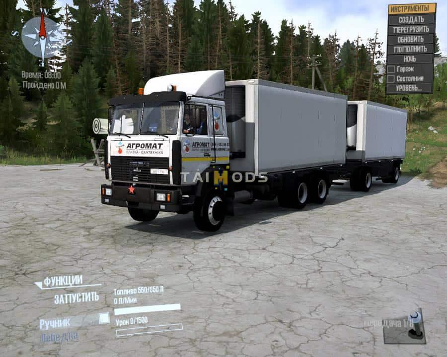 Spintires:Mudrunner - Maz-6303 Truck V1.0 (V14.08.19) Spintires:Mudrunner - Maz-6303 Truck V1.0 (V14.08.19)