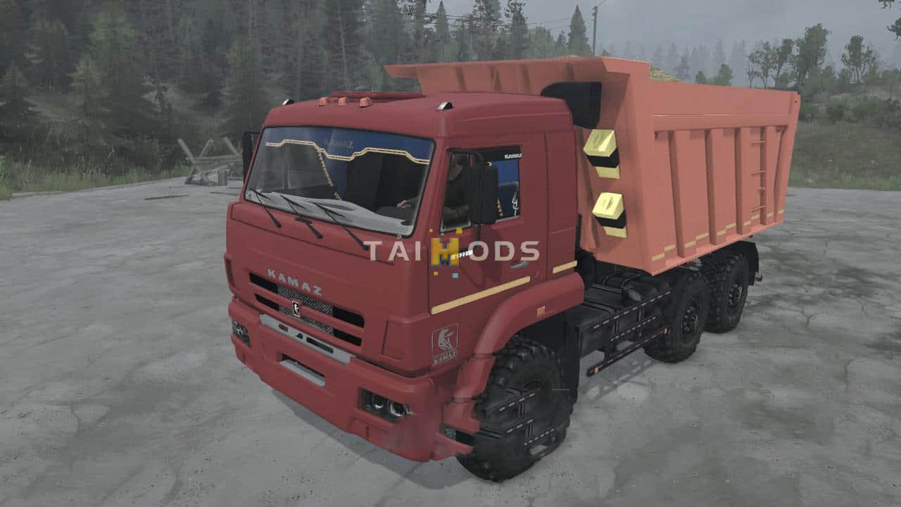 Spintires:Mudrunner - Kamaz-6522-53 Truck V15.03.20 (V14.08.19) Spintires:Mudrunner - Kamaz-6522-53 Truck V15.03.20 (V14.08.19)