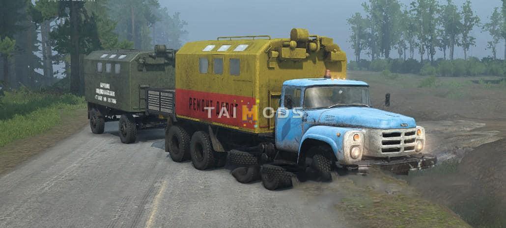 Spintires:Mudrunner - Zil 133GYA (Modified) Truck V1.0 (V14.08.19) Spintires:Mudrunner - Zil 133GYA (Modified) Truck V1.0 (V14.08.19)