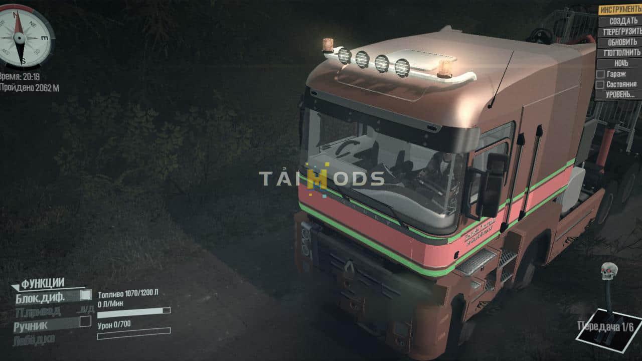 Spintires:Mudrunner - Renault Magnum 8x8 Truck V2 (V10.06.19) Spintires:Mudrunner - Renault Magnum 8x8 Truck V2 (V10.06.19)