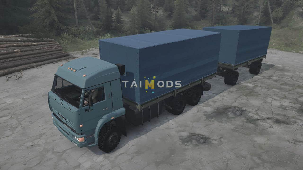 Spintires:Mudrunner - Kamaz-65225 Truck V24.02.20 (V14.08.19) Spintires:Mudrunner - Kamaz-65225 Truck V24.02.20 (V14.08.19)