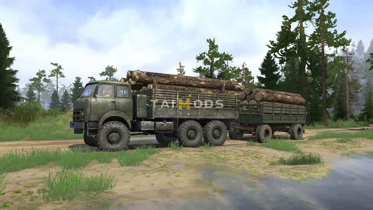 Spintires:Mudrunner - Maz 515M / 505 Truck V1.0 (V14.08.19) Spintires:Mudrunner - Maz 515M / 505 Truck V1.0 (V14.08.19)