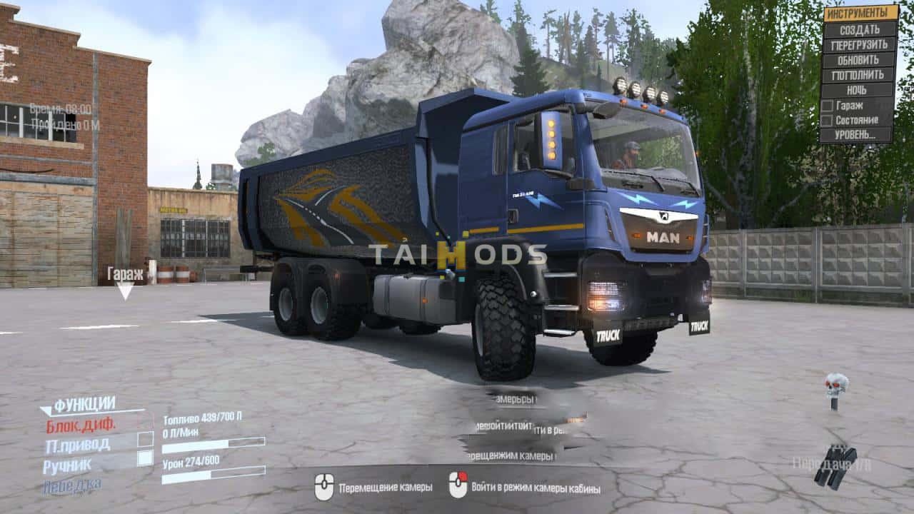 Spintires:Mudrunner - Man Tgs 40.480 – Nord Truck V1 (V14.08.19) Spintires:Mudrunner - Man Tgs 40.480 – Nord Truck V1 (V14.08.19)