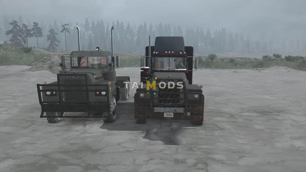 Spintires:Mudrunner - Mack RS600 / RS700 6x6 Truck V02.12.19 (V14.08.19) Spintires:Mudrunner - Mack RS600 / RS700 6x6 Truck V02.12.19 (V14.08.19)
