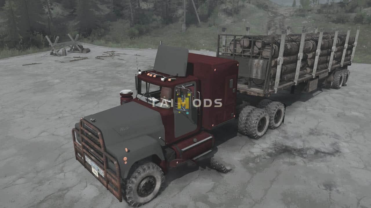 Spintires:Mudrunner - Mack RS600 / RS700 6x6 Truck V02.12.19 (V14.08.19) Spintires:Mudrunner - Mack RS600 / RS700 6x6 Truck V02.12.19 (V14.08.19)