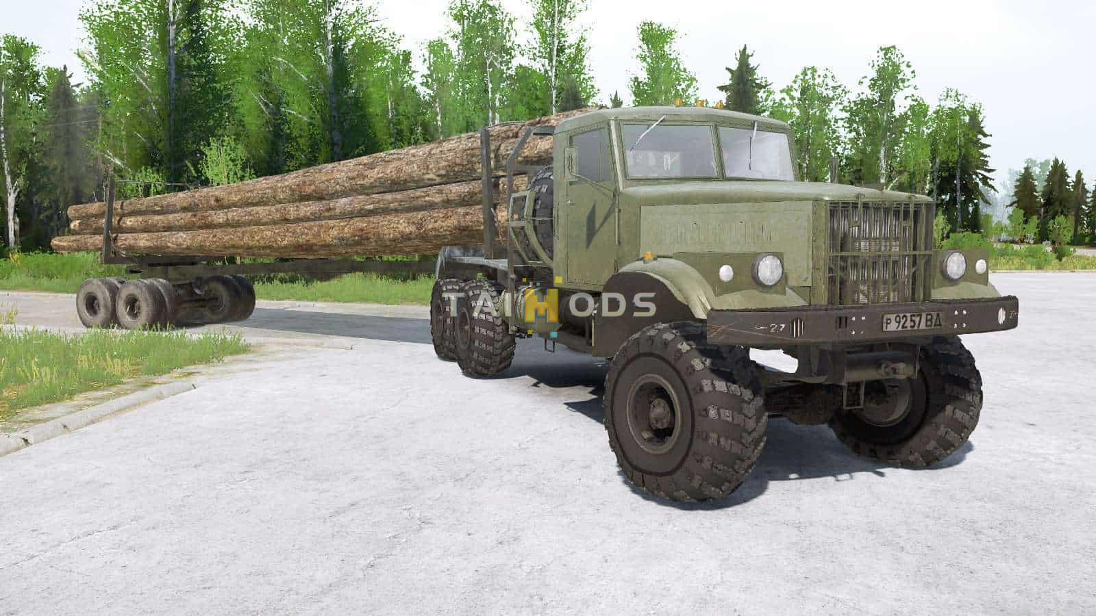 Spintires:Mudrunner - KRAz 256B1 Truck (V22.03.19)