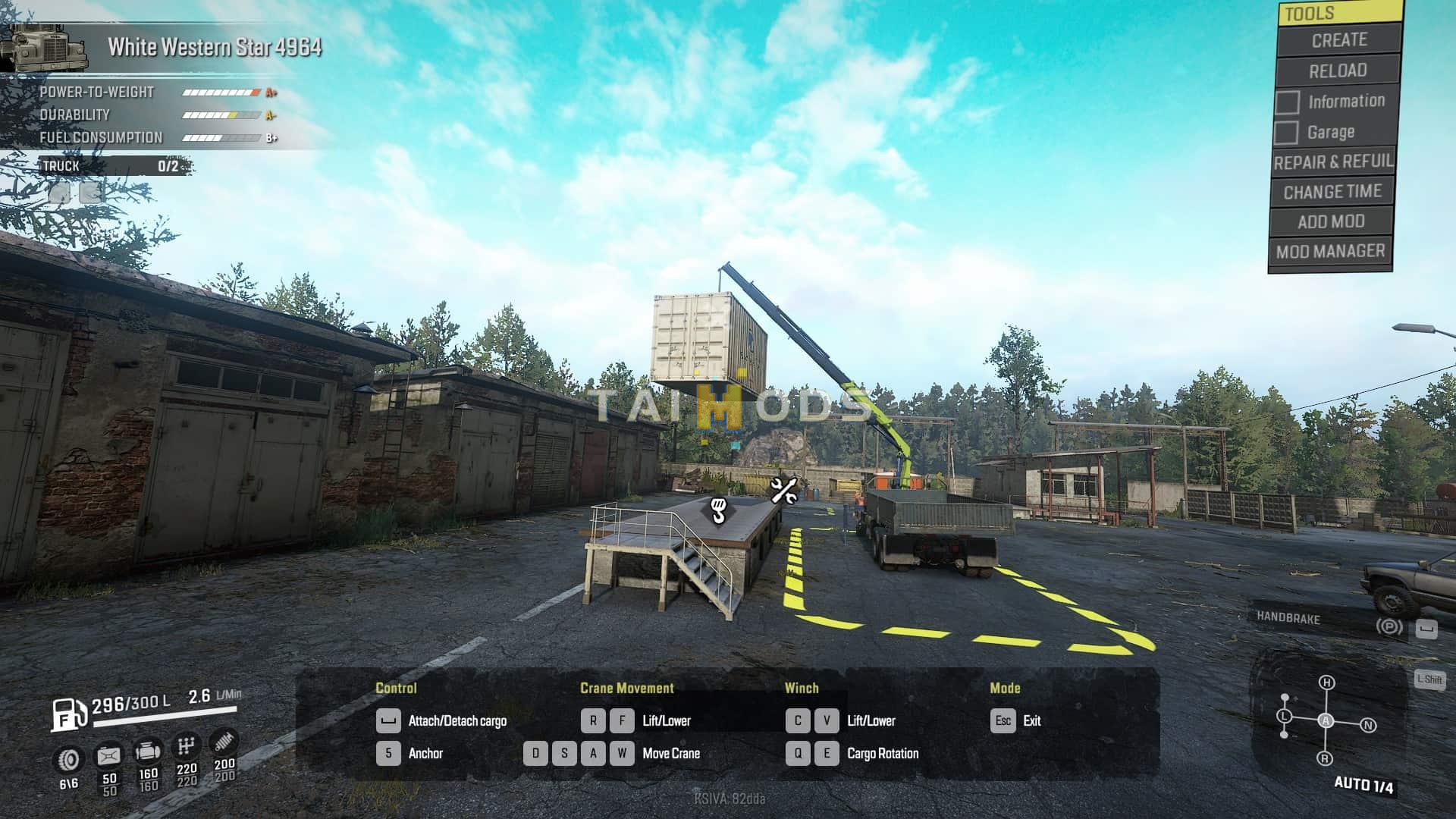 SnowRunner - Mini Cranes Buff V1.1 (V4.9) SnowRunner - Mini Cranes Buff V1.1 (V4.9)