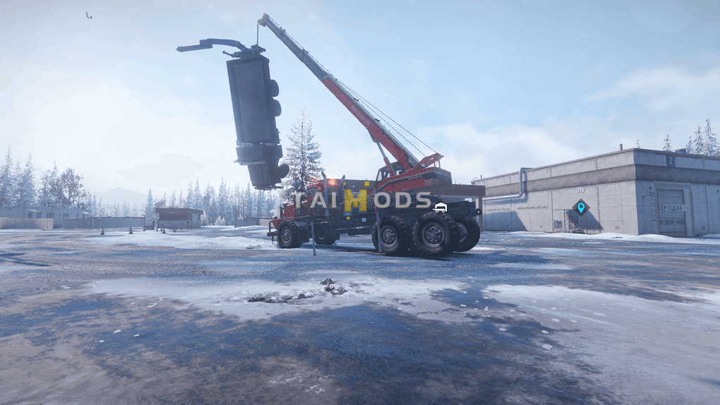 SnowRunner - Crane Strength Mod V1.2 (V10.1)