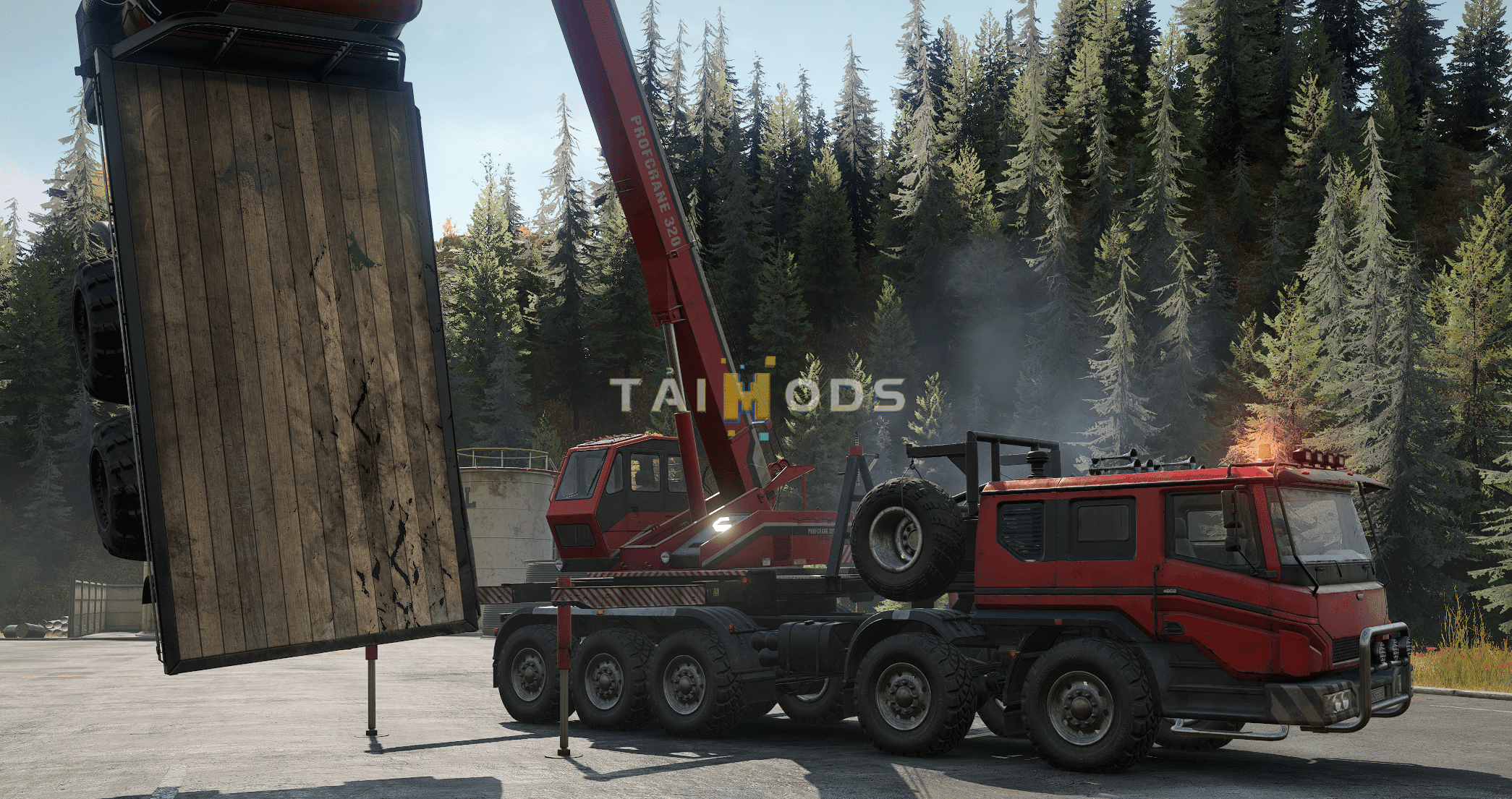 SnowRunner - Azov 73210 US Crane (Upgraded) and Suspension Lift V1.1.1 (V4.9) SnowRunner - Azov 73210 US Crane (Upgraded) and Suspension Lift V1.1.1 (V4.9)