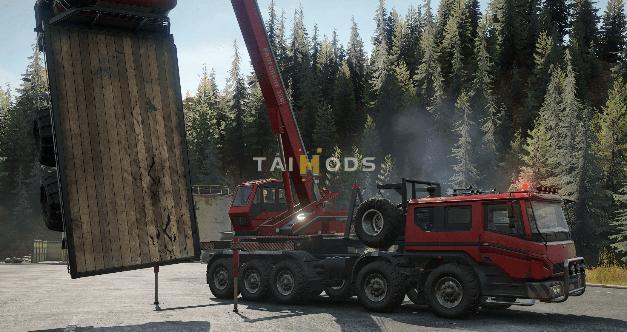 SnowRunner - Azov 73210 US Crane (Upgraded) and Suspension Lift V1.1.1 (V4.9) SnowRunner - Azov 73210 US Crane (Upgraded) and Suspension Lift V1.1.1 (V4.9)