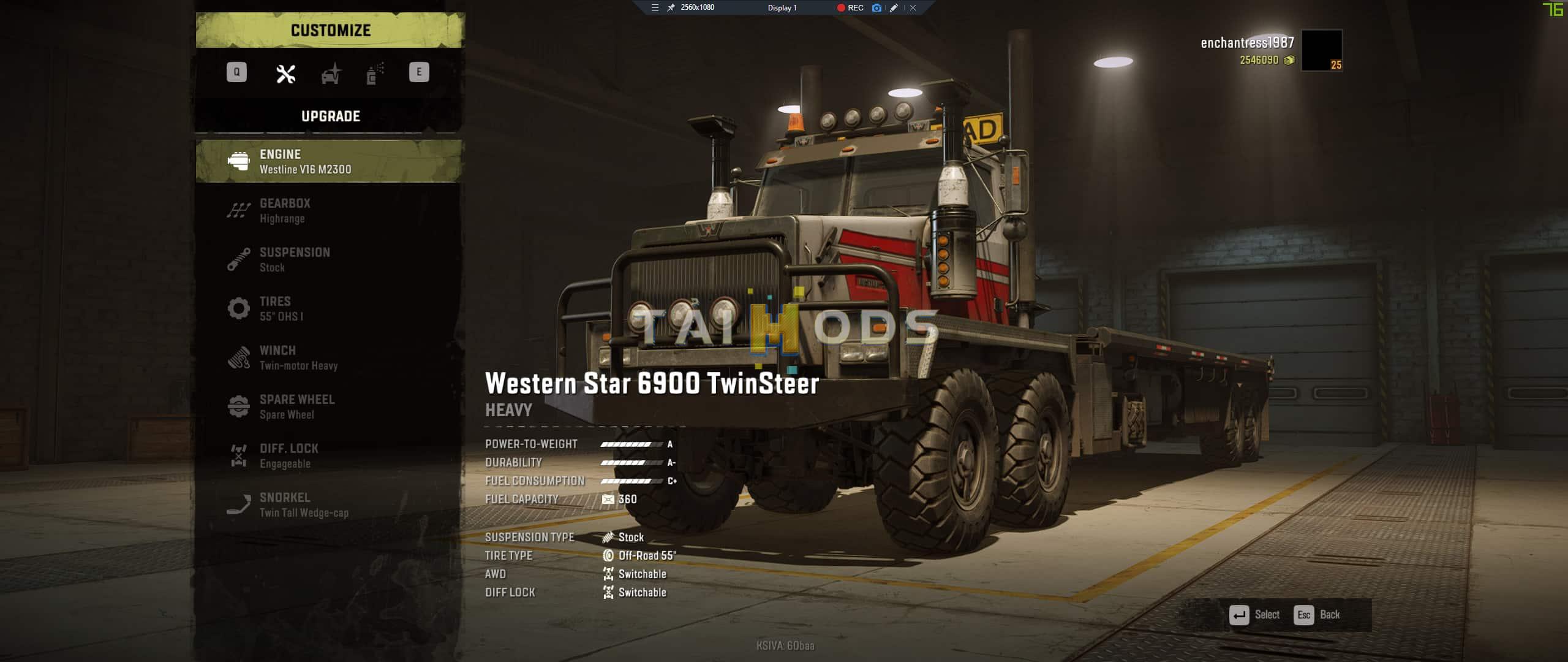 SnowRunner - Western Star 6900 TwinSteer AWD Switchable V1.0.0 (V4.8) SnowRunner - Western Star 6900 TwinSteer AWD Switchable V1.0.0 (V4.8)