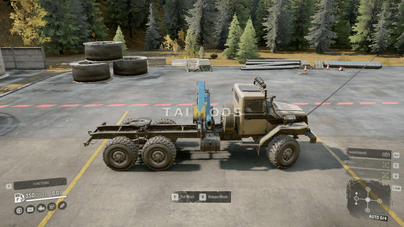 SnowRunner - Better Winches V1.1 (V4.8) SnowRunner - Better Winches V1.1 (V4.8)