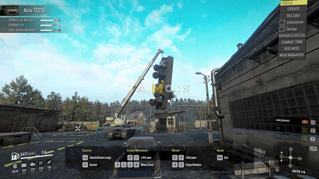 SnowRunner - Stronger Crane for RU V1 (V4.8) SnowRunner - Stronger Crane for RU V1 (V4.8)