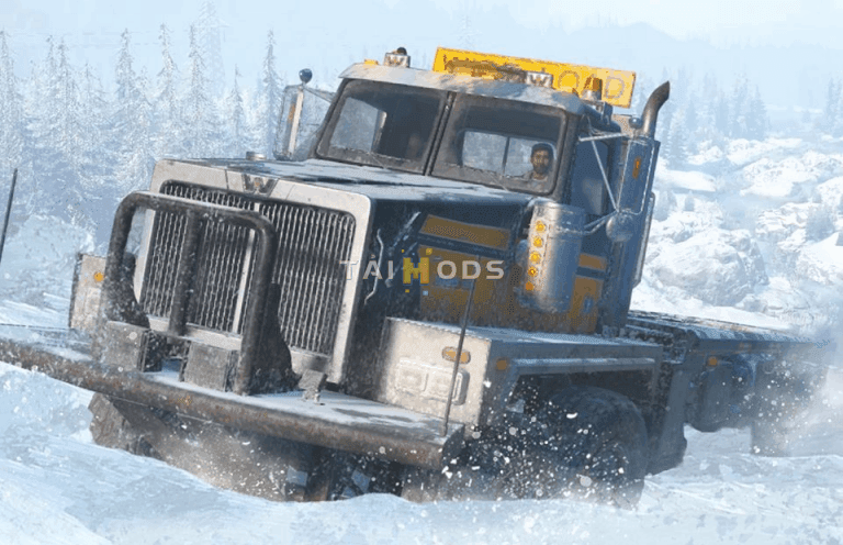 SnowRunner - Western Star 6900 TwinSteer Trailer (AWD/Standard) V3 (V4.8) SnowRunner - Western Star 6900 TwinSteer Trailer (AWD/Standard) V3 (V4.8)