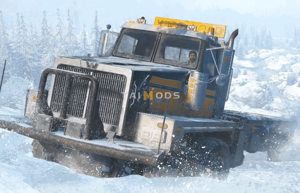 SnowRunner - Western Star 6900 TwinSteer Trailer (AWD/Standard) V3.1 (V4.8) SnowRunner - Western Star 6900 TwinSteer Trailer (AWD/Standard) V3.1 (V4.8)