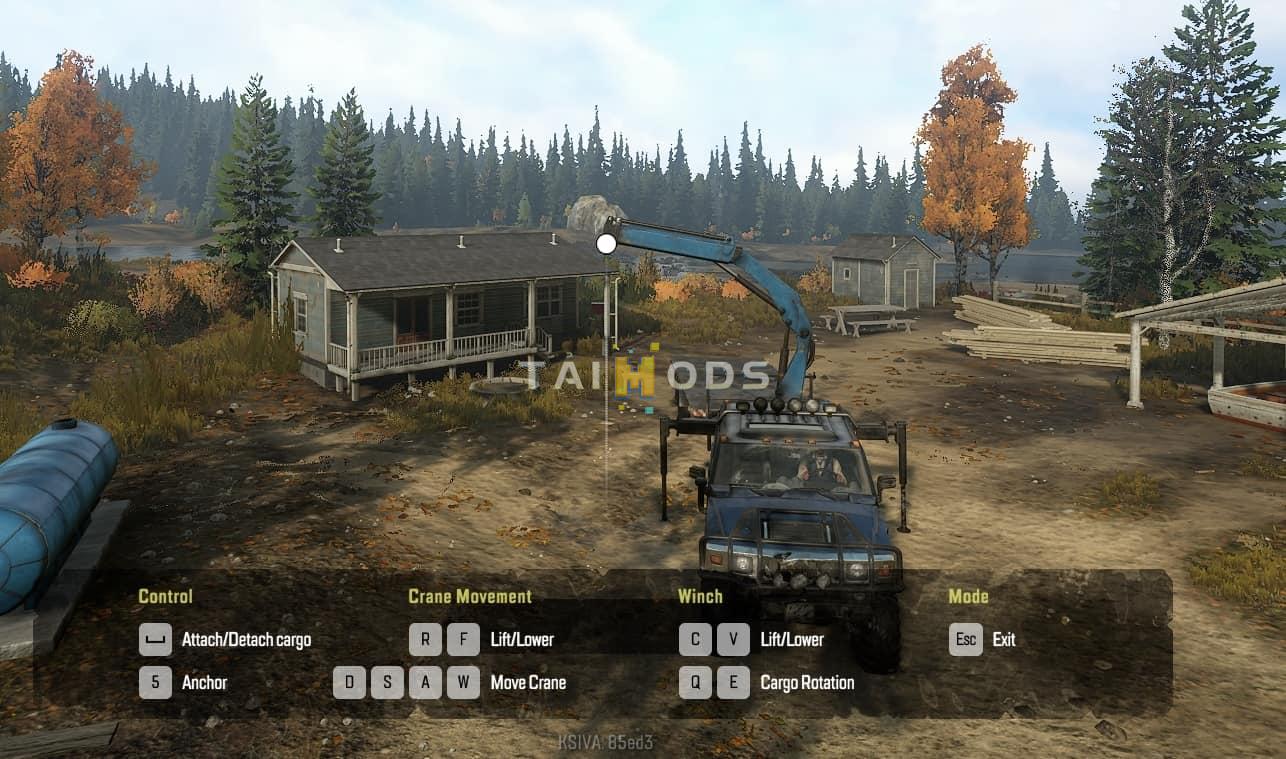 SnowRunner - Hummer Minicrane V1.8 (V4.8) SnowRunner - Hummer Minicrane V1.8 (V4.8)