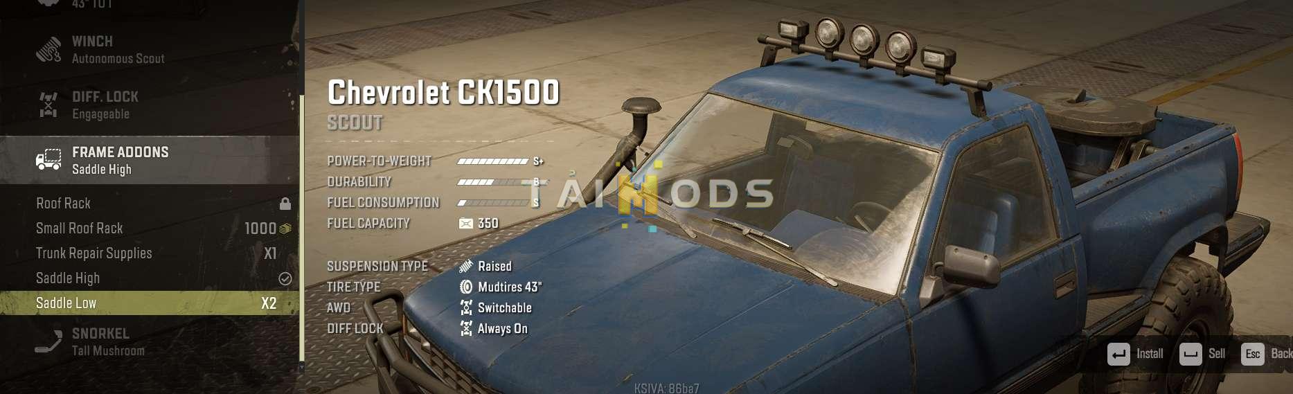 SnowRunner - CK1500 Big Rig V1.0 (V4.7)
