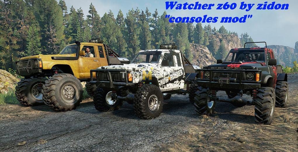 SnowRunner - Watcher Z60 V1.0 (V10.1) SnowRunner - Watcher Z60 V1.0 (V10.1)
