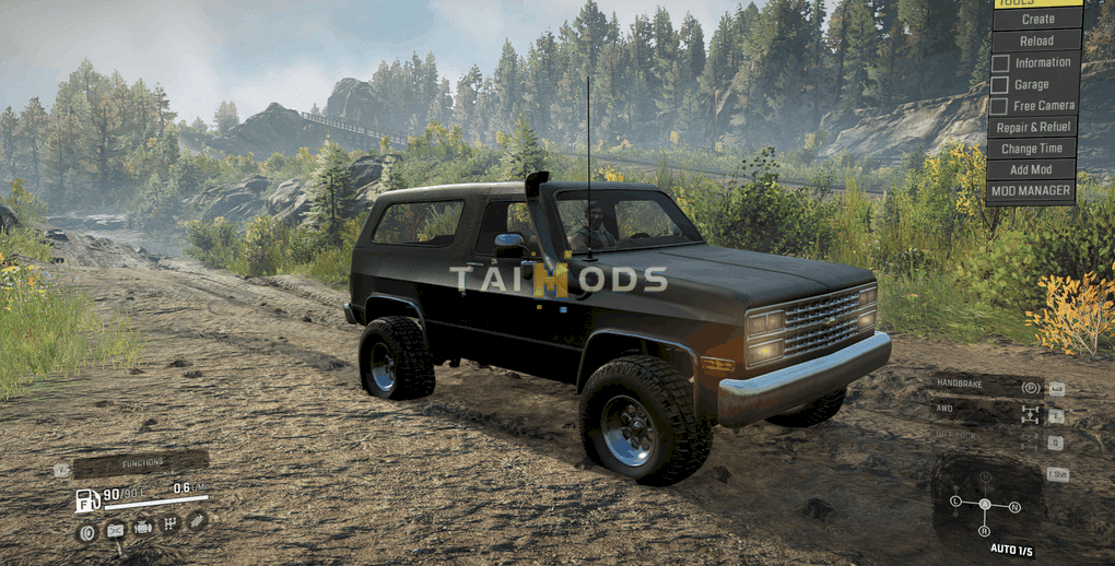 SnowRunner - 89 Chevrolet Blazer V1.4.1 (V10.1) SnowRunner - 89 Chevrolet Blazer V1.4.1 (V10.1)