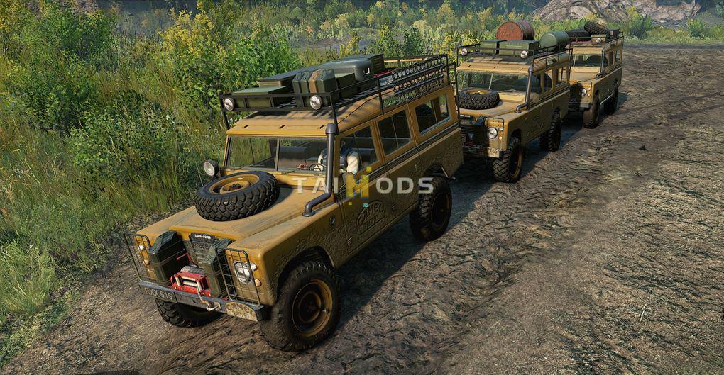 SnowRunner - Land Rover Series III Camel Trophy V1.0 (V5.4) SnowRunner - Land Rover Series III Camel Trophy V1.0 (V5.4)