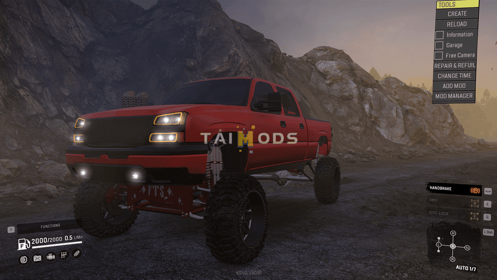 SnowRunner - Frogs 2007 Chevy Silverado (Sema Cateye) V1 (V5.4) SnowRunner - Frogs 2007 Chevy Silverado (Sema Cateye) V1 (V5.4)