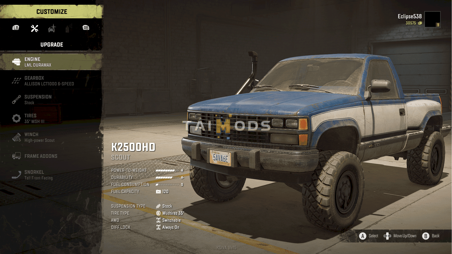 SnowRunner - K2500HD Conversion V1.1.6 (V4.8) SnowRunner - K2500HD Conversion V1.1.6 (V4.8)