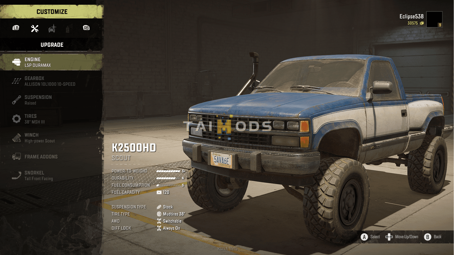 SnowRunner - K2500HD Conversion V1.0.5 (V4.8) SnowRunner - K2500HD Conversion V1.0.5 (V4.8)